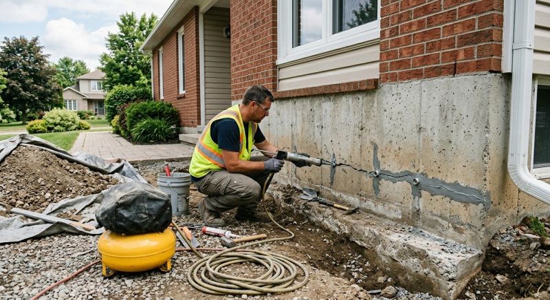 Basement Foundation Repair in Brookline, MA