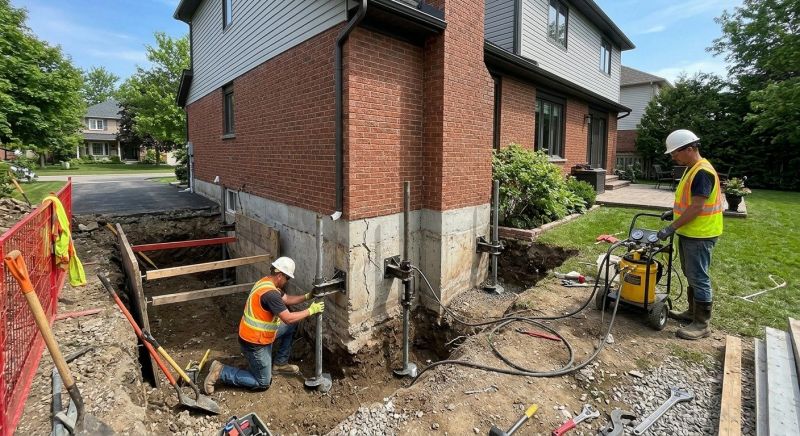 Basement Underpinning in Cambridge, MA