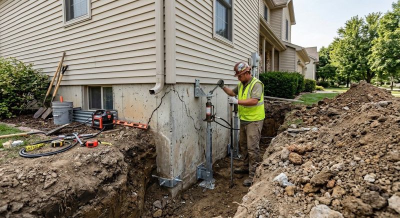 Building Foundation Repair in Chelmsford, MA