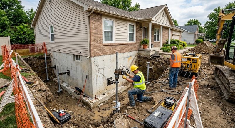 Building Foundation Repair in Methuen, MA