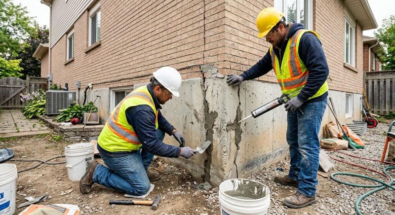 Building Foundation Repair in Milton, MA