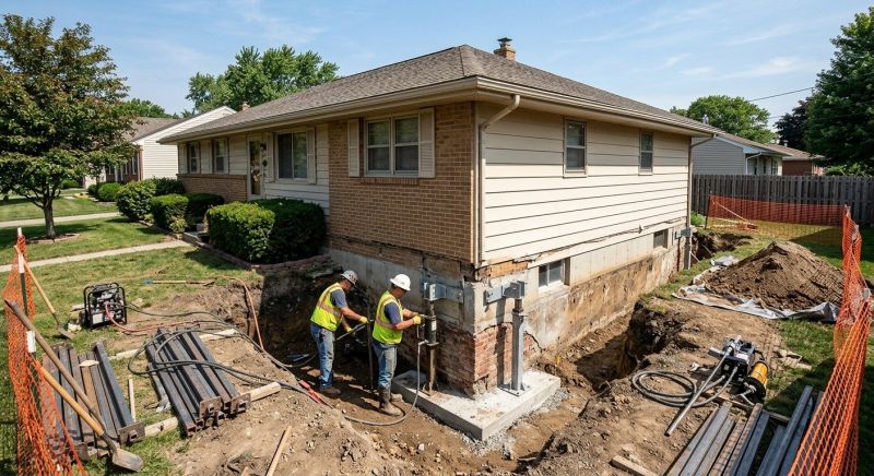 Building Foundation Repair in Norwood, MA