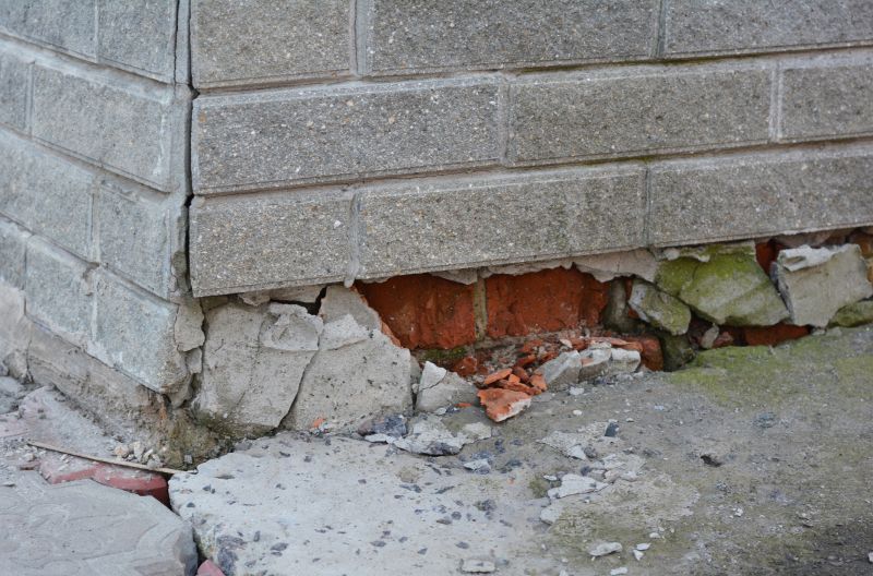 Foundation Damage Repair in North Reading, MA