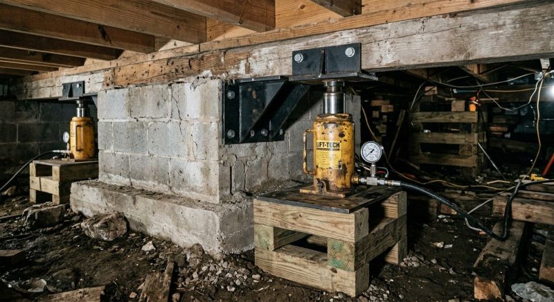 Foundation Jacking in Harvard, MA