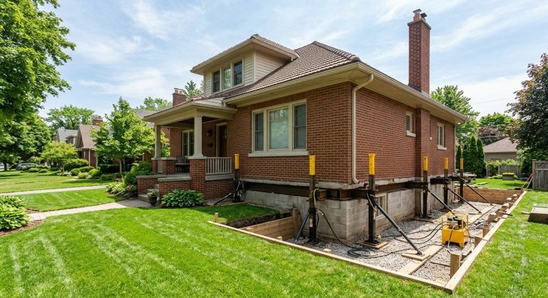 Foundation Lifting in Ashland, MA