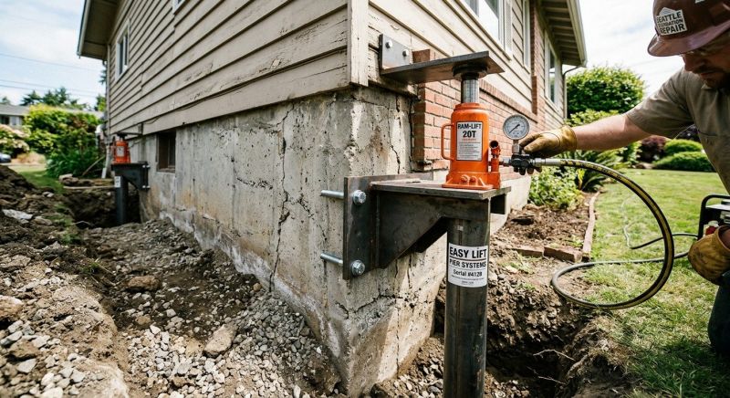 Foundation Lifting in Needham, MA