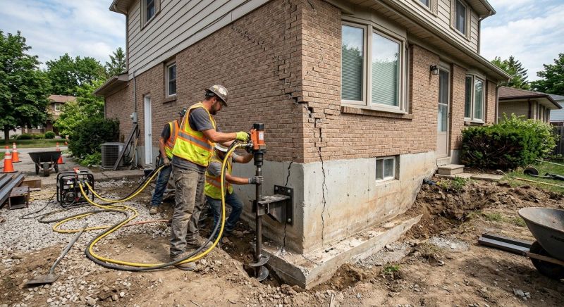 Foundation Raising in Rockland, MA