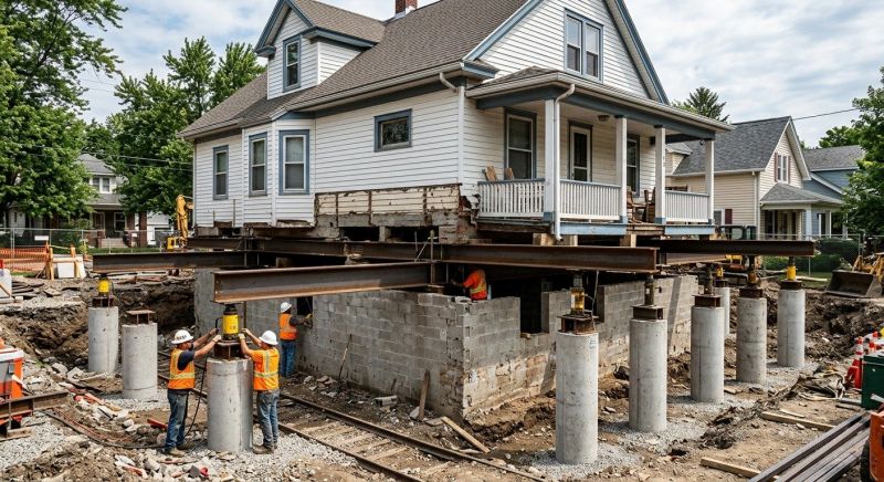 Foundation Raising in Stoughton, MA