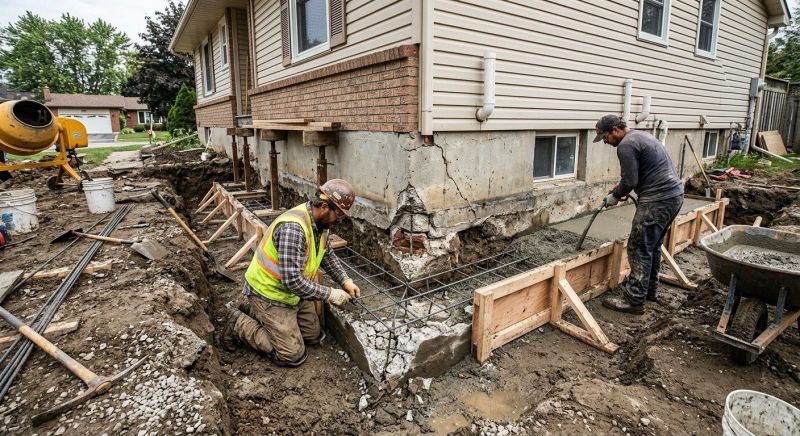 Foundation Repair in Charlestown, MA