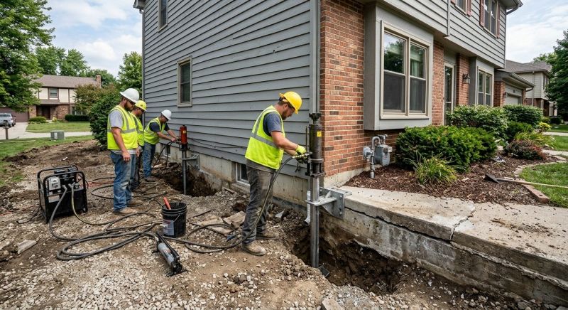 Foundation Stabilizing in Randolph, MA