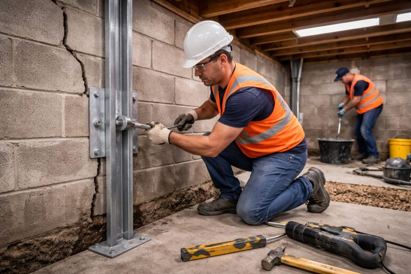 Foundation Structural Repair in Natick, MA