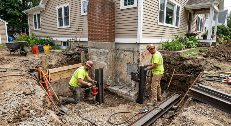 Home Foundation Repair in Peabody, MA