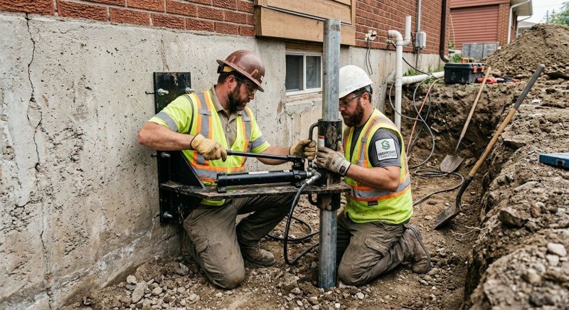 Settling Foundation Service in Medway, MA