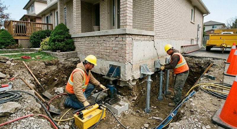 Structural Foundation Repair in Billerica, MA
