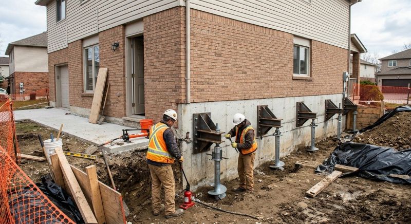 Structural Foundation Repair in Norwood, MA