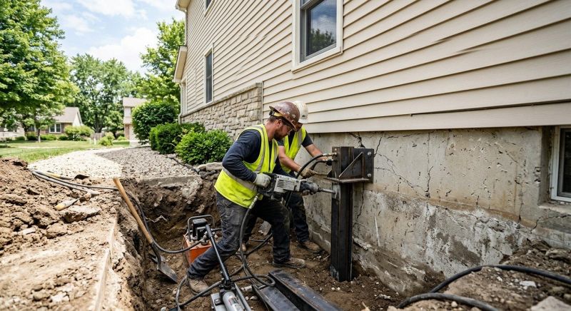 Structural Foundation Repair in Rockland, MA